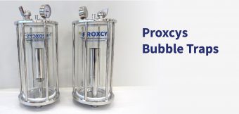 2x 20L Bubble traps for pharmaceutical processing
