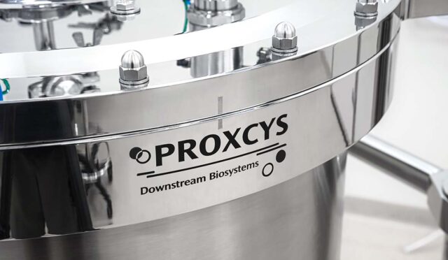 Column with Proxcys logo